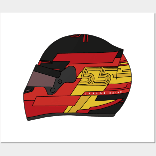 Carlos Helmet Posters and Art